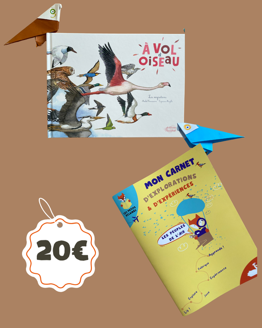 Album illustré + son carnet d'exploration et d'expériences